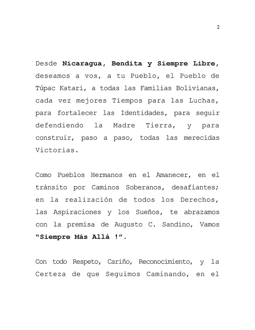 mensaje