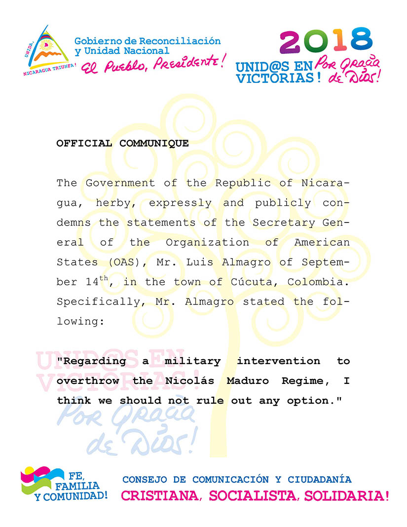 comunicado
