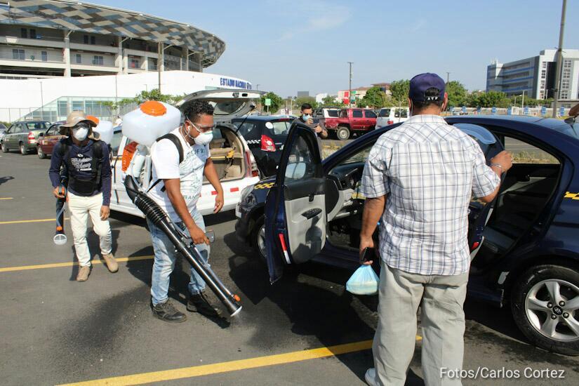 desinfeccion-taxis-managua