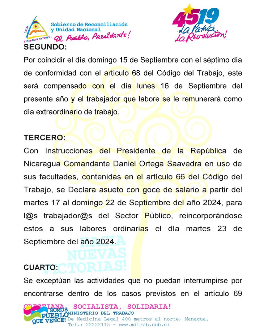 COMUNICADO