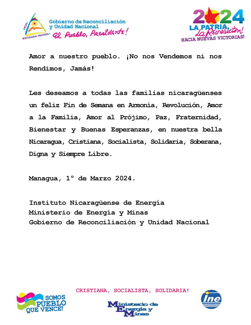 comunicado