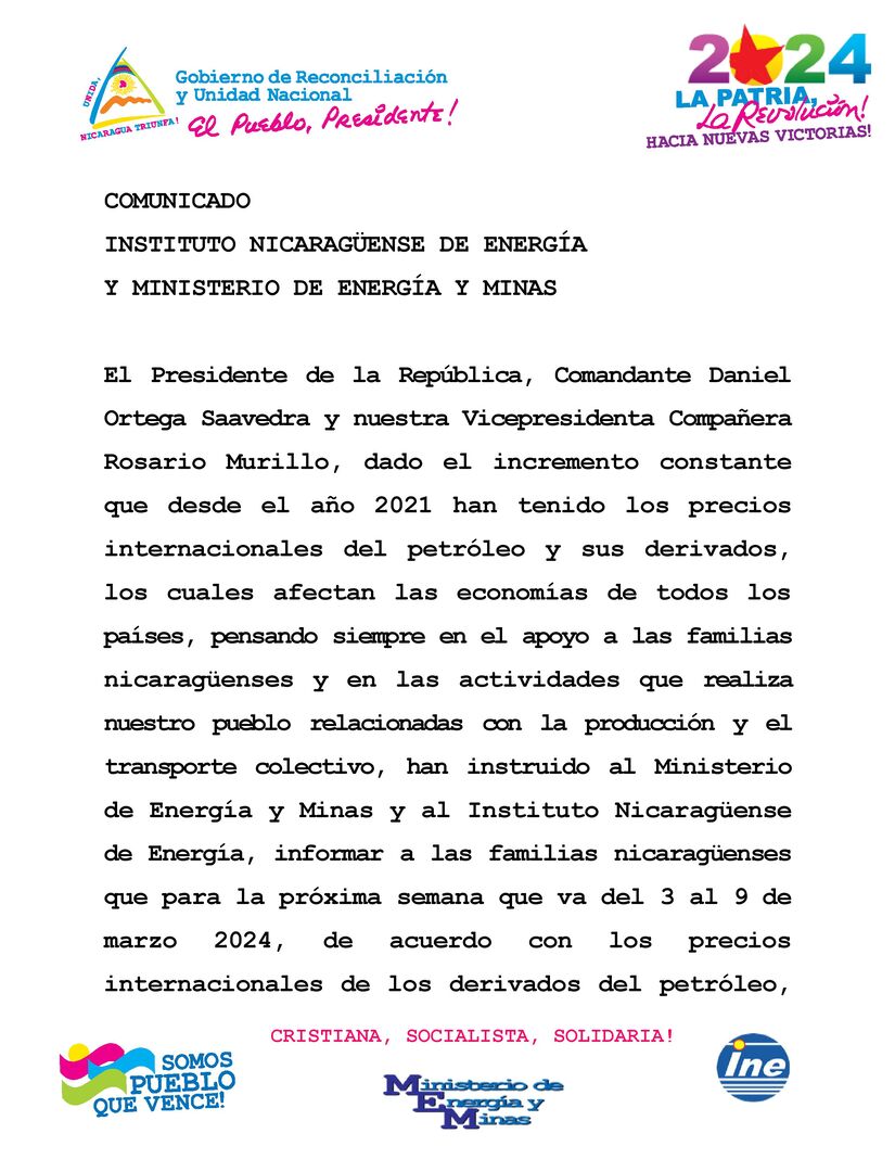 comunicado