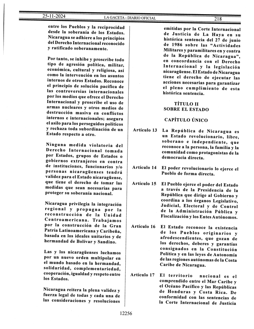 GACETA40