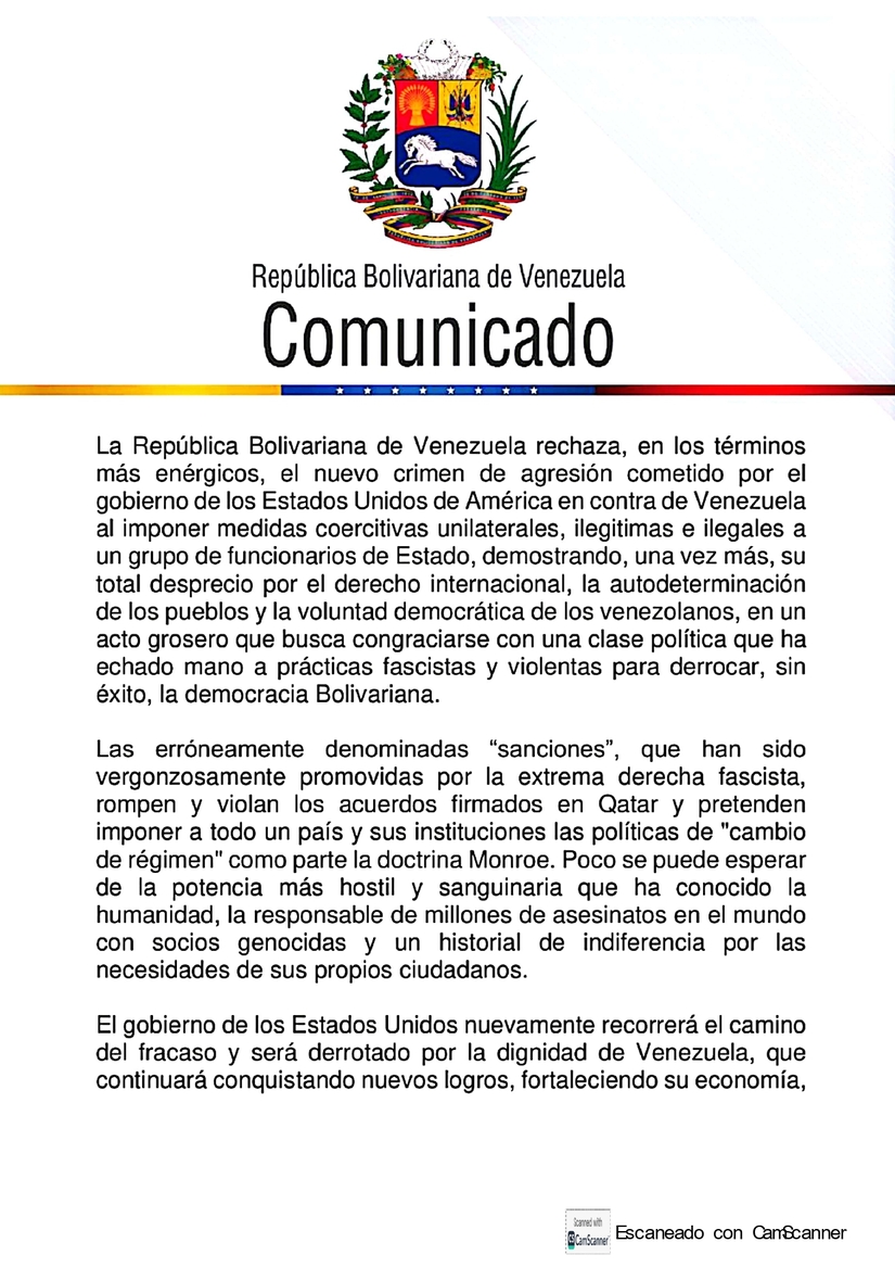 comunicado