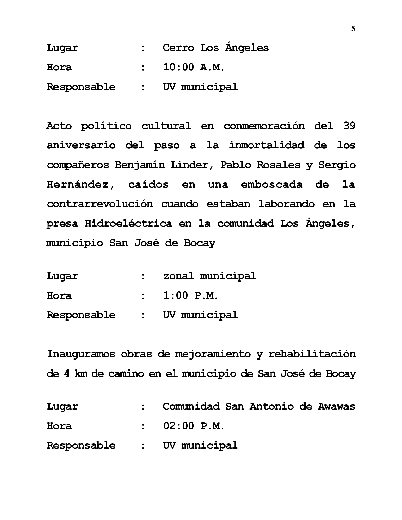 PLAN5