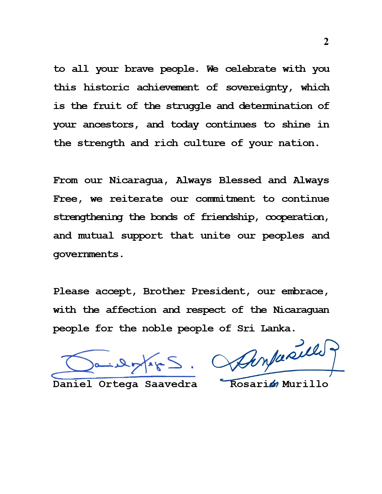 MENSAJE-AL-PDTE-DE-SRI-LANKA-(ENG)---03-FEB-2026_page-0002