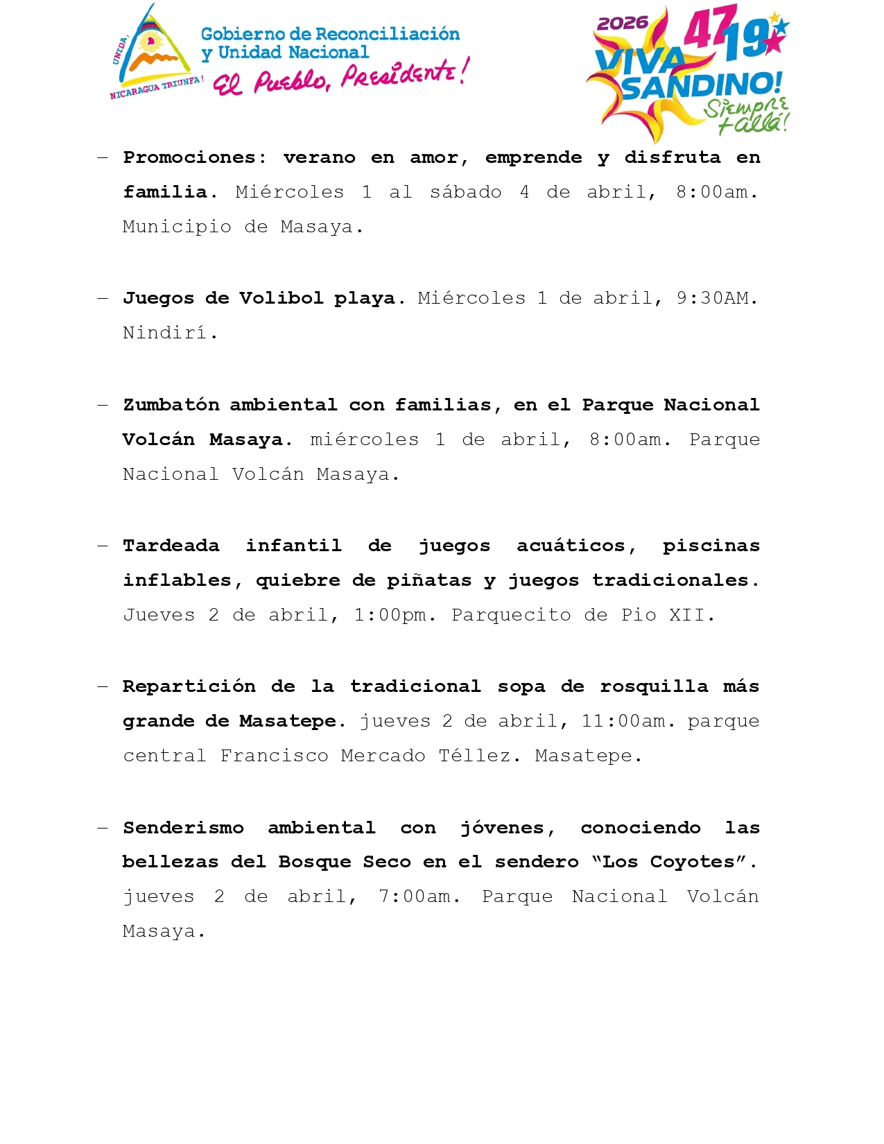 MASAYA10